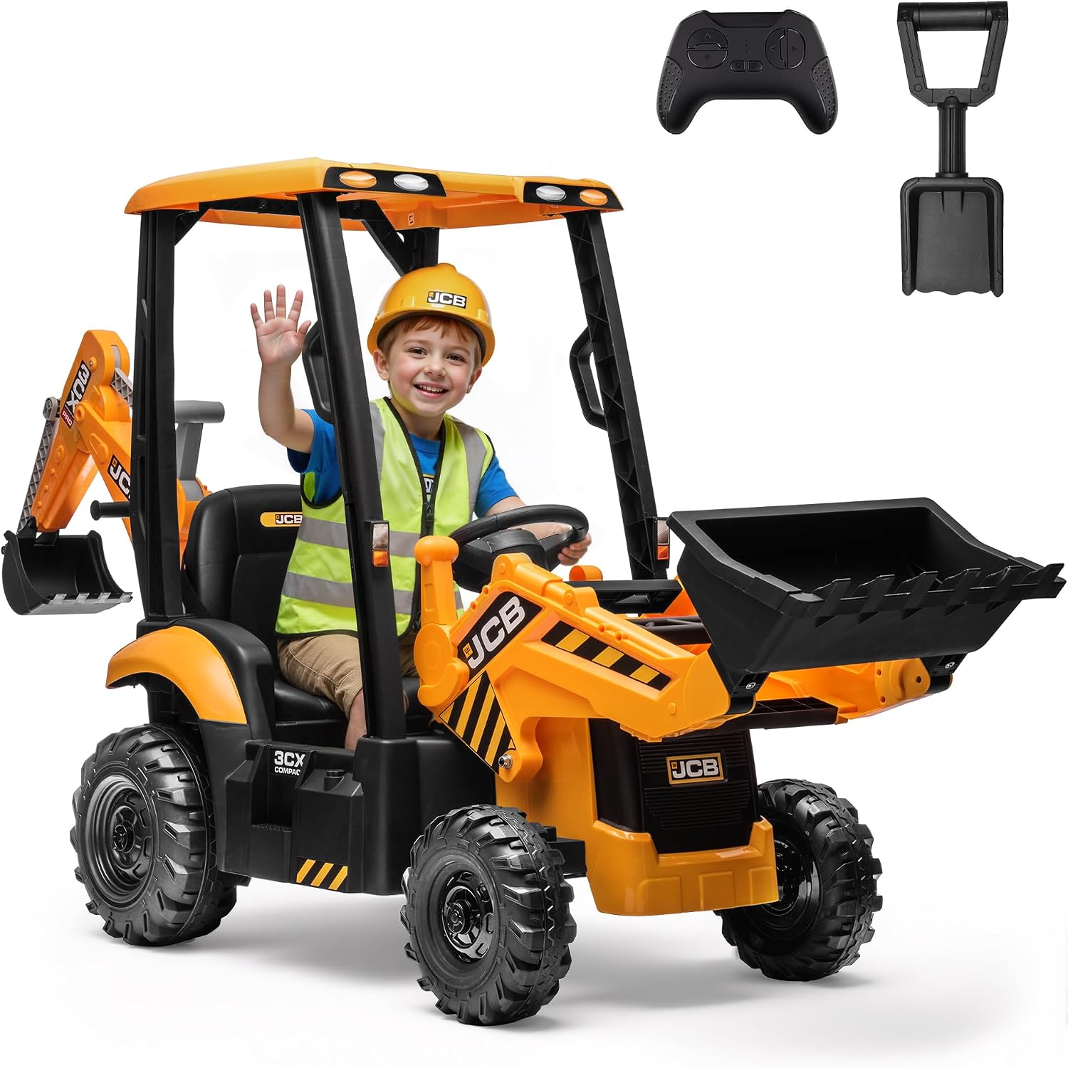 Kids Toys Jcb - حفار كهربائي للأطفال من JCB مرخص