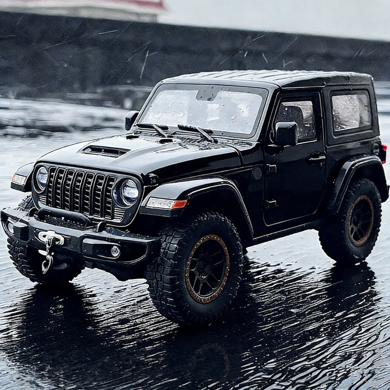 Kids Toys Jeep - 1:24 جيب رانجلر روبيكون سبيكة سيارة