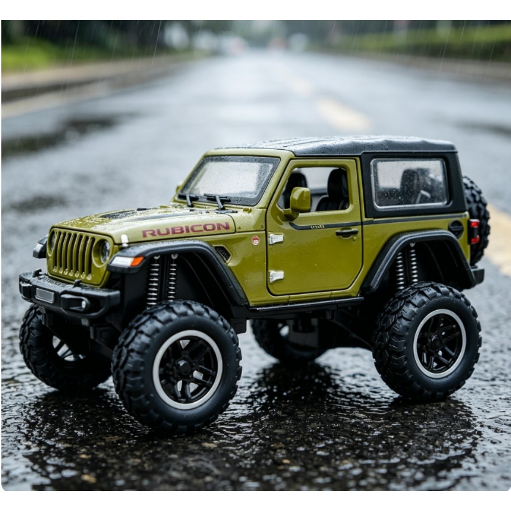 Kids Toys Jeep - نموذج سيارة جيب بعجلات كبيرة للطرق