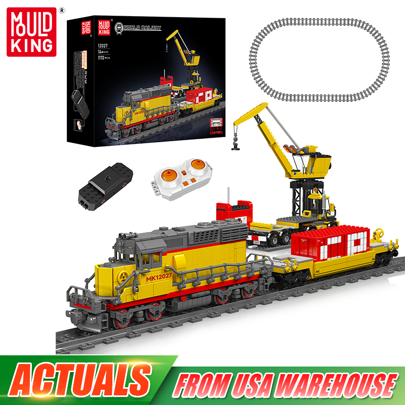 Kids Toys Lego - مجموعة مكعبات بناء قطار EMD SD40-2