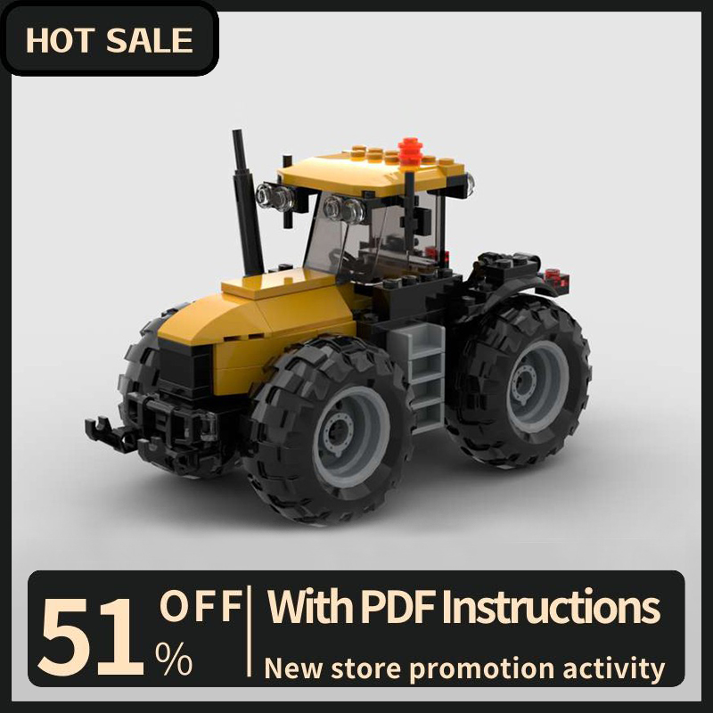 Kids Toys Jcb - جديد 153 قطعة Moc جرار Jcb