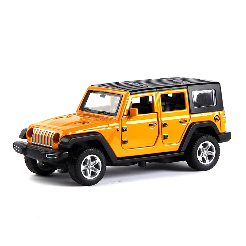 Kids Toys Jeep - 1:36 سبيكة JEEPS رانجلر نموذج سيارة