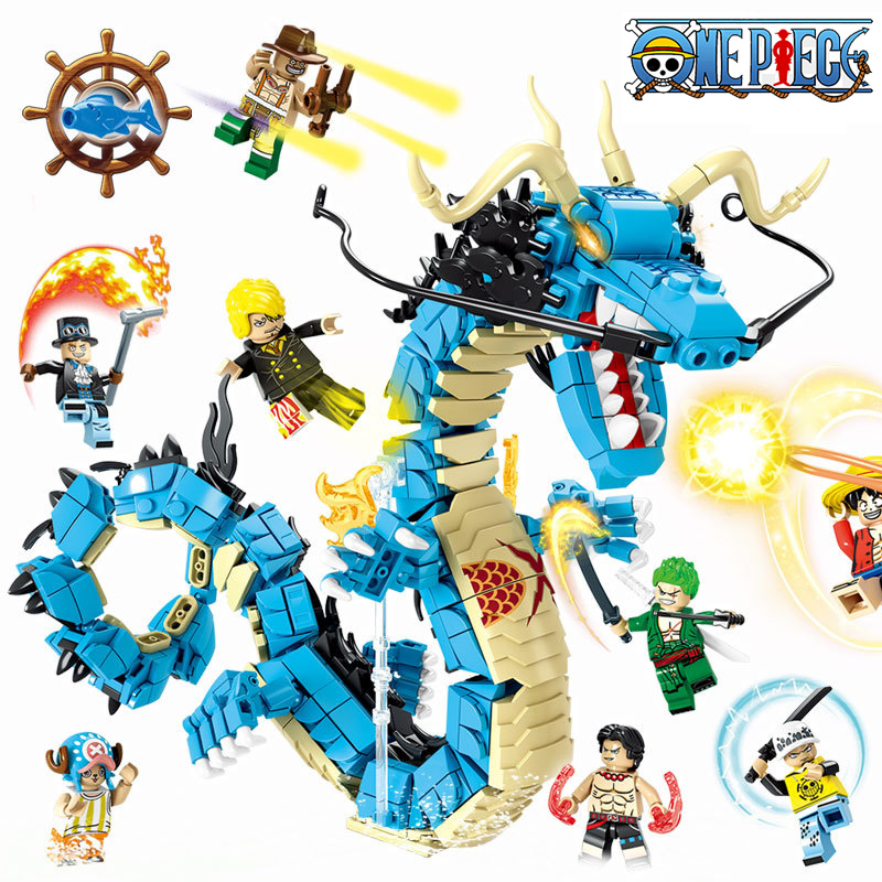 Kids Toys Lego - قطعة واحدة اللبنات صندوق أعمى لوفي