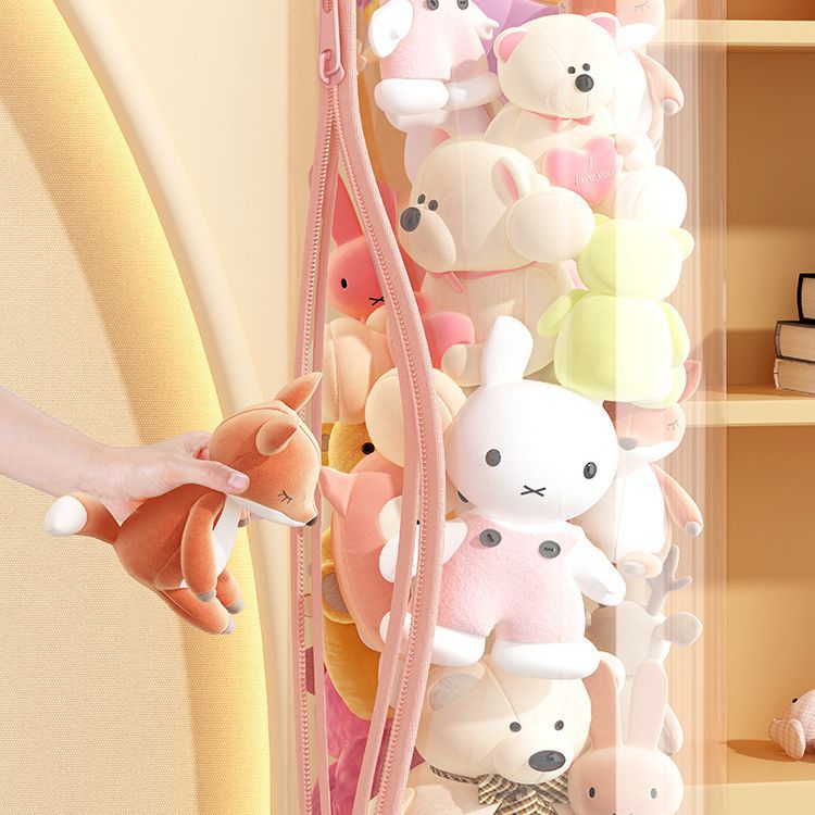 برميل تخزين ألعاب محشوة شفاف ب - مراجعة Soft Plush Doll وسعره