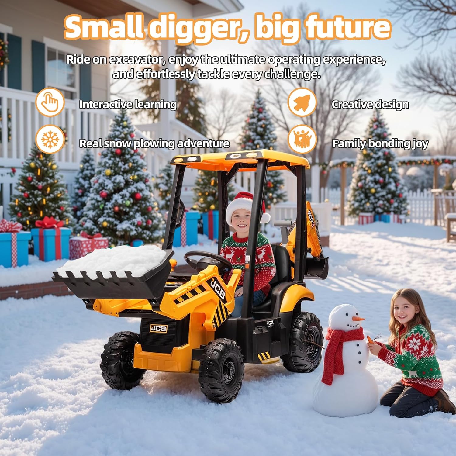 حفار كهربائي للأطفال من JCB مر - مراجعة Kids Toys Jcb وسعره