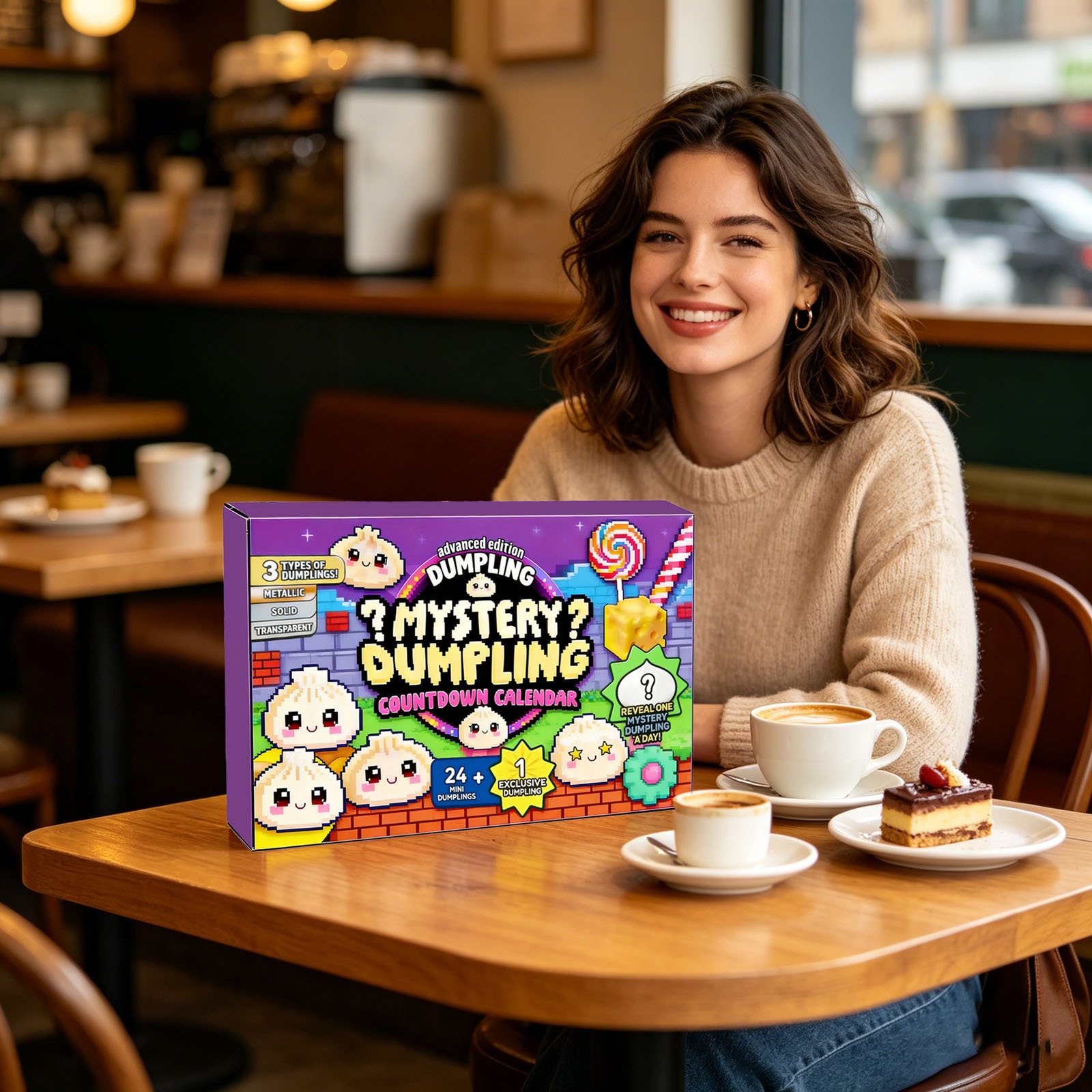 صندوق مفاجآت على شكل زلابية مع - مراجعة Kids Toys Dumplings وسعره