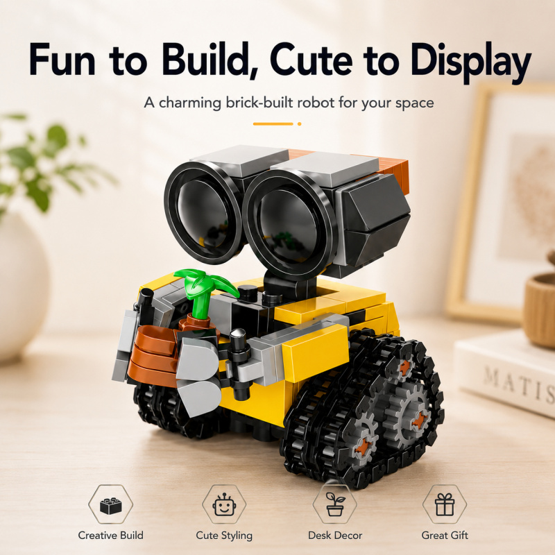 مجموعة مكعبات بناء روبوت صغير، - مراجعة Lego Building Blocks وسعره