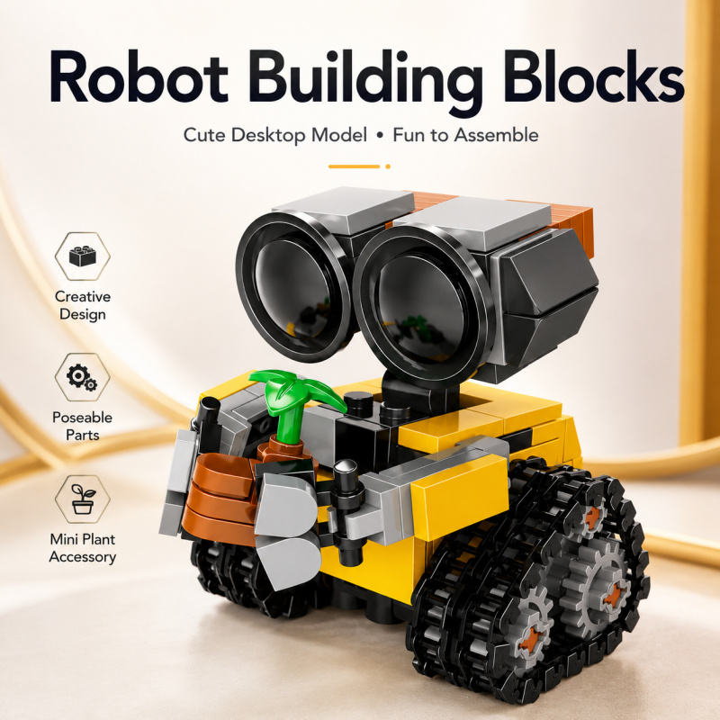مجموعة مكعبات بناء روبوت صغير، - مراجعة Lego Building Blocks وسعره