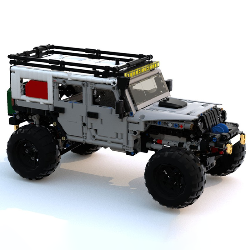 1260 قطعة من مكعبات البناء الت - مراجعة Kids Toys Jeep وسعره