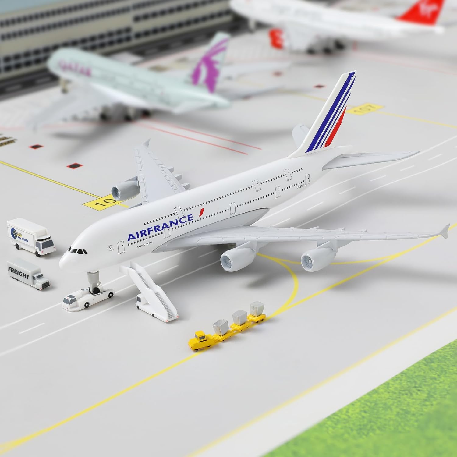 نموذج طائرة إير فرانس A380 بطو - مراجعة Kids Toys Review وسعره