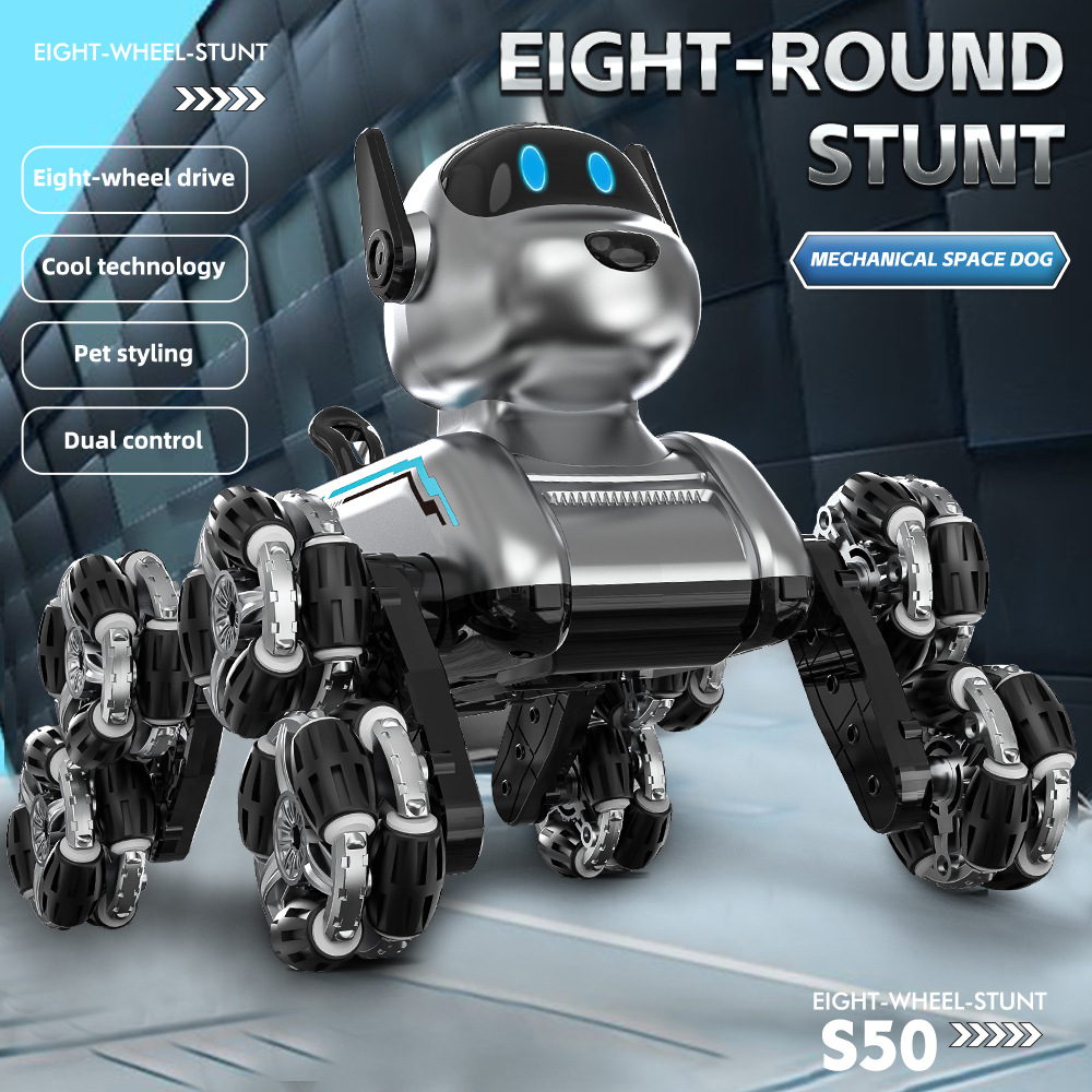 S50 روبوت ذكي الكلب لفتة الاست - مراجعة Remote Control Car وسعره