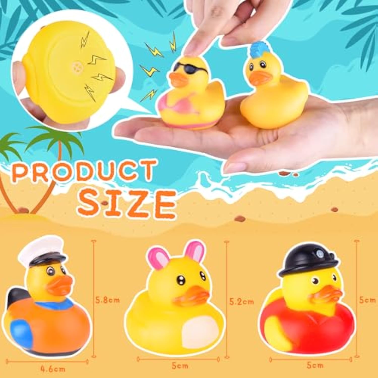 البط المطاطي بكميات كبيرة، الب - مراجعة Kids Toys Jeep وسعره