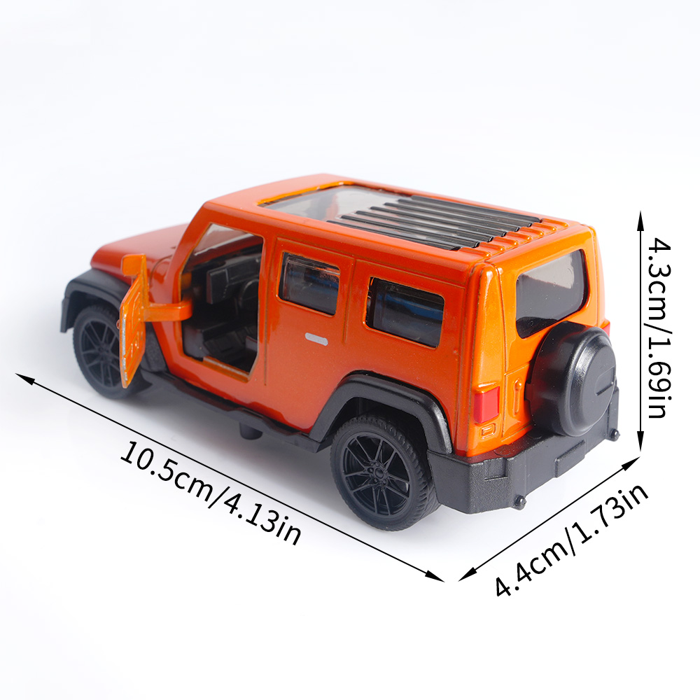 نموذج سيارة جيب رانجلر برتقالي - مراجعة Kids Toys Jeep وسعره