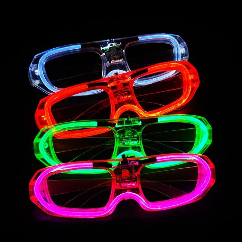 24 قطعة نظارات LED مضيئة للأطف - مراجعة Kids Toys Christmas 2025 وسعره