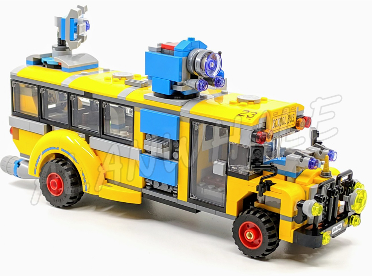 689 قطعة من حافلة اعتراض خوارق - مراجعة Kids Toys Christmas 2025 وسعره