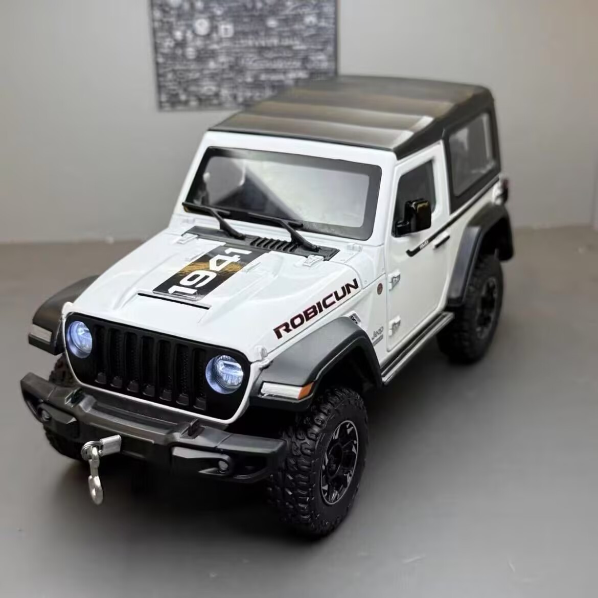 1:24 جيب رانجلر روبيكون سبيكة  - مراجعة Kids Toys Jeep وسعره