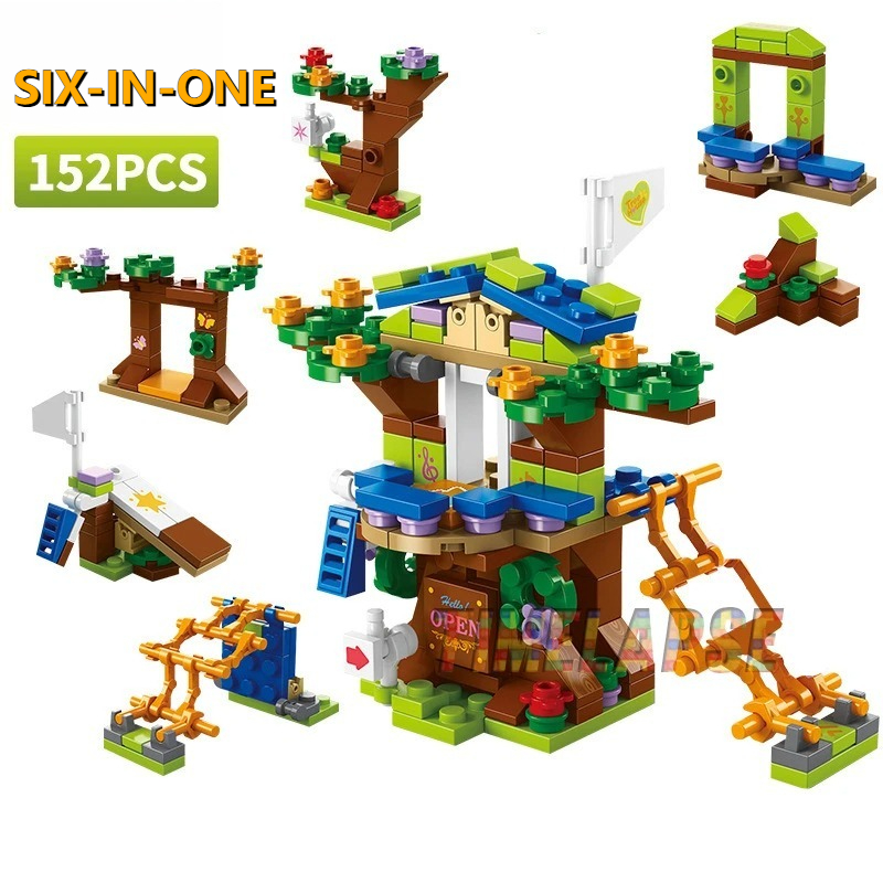 مجموعة بناء منزل الشجرة المصغر - مراجعة Kids Toys Christmas 2025 وسعره