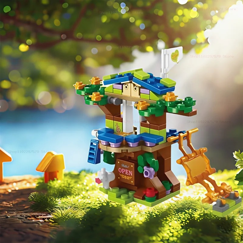مجموعة بناء منزل الشجرة المصغر - مراجعة Kids Toys Christmas 2025 وسعره