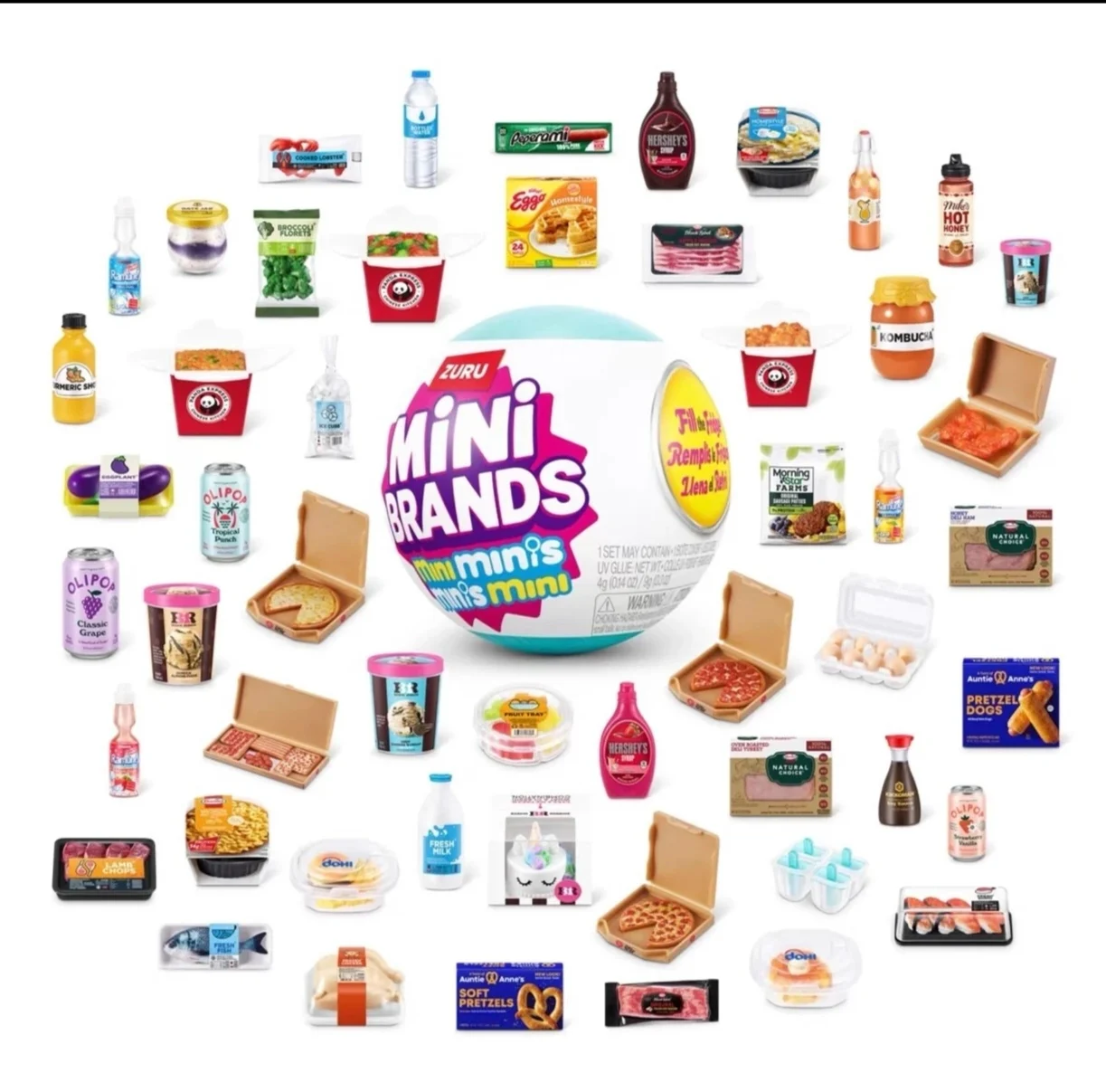 5x كرة مفاجآت من سلسلة ميني بر - مراجعة Kids Toys Brand وسعره
