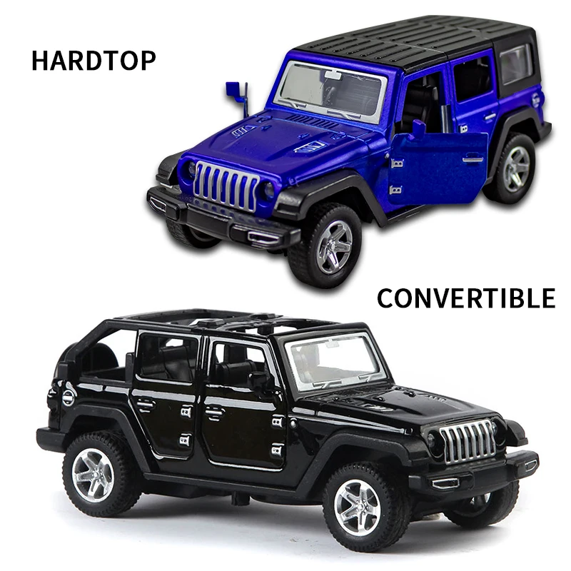 1:36 سبيكة JEEPS رانجلر نموذج  - مراجعة Kids Toys Jeep وسعره