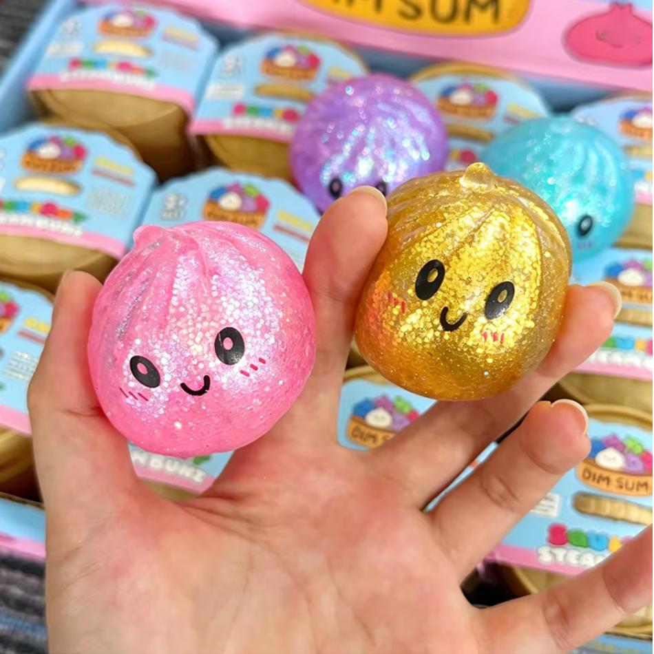 كرة عجين ناعمة من مادة TPR بتص - مراجعة Kids Toys Dumplings وسعره